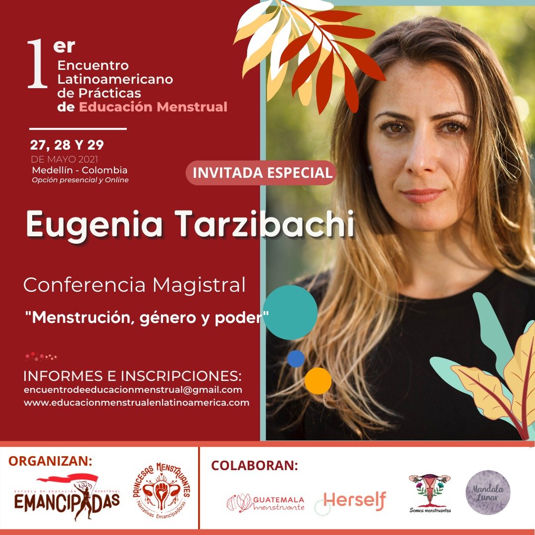 ponente encuentro latinoamericano de educacion menstrual 2021 _12