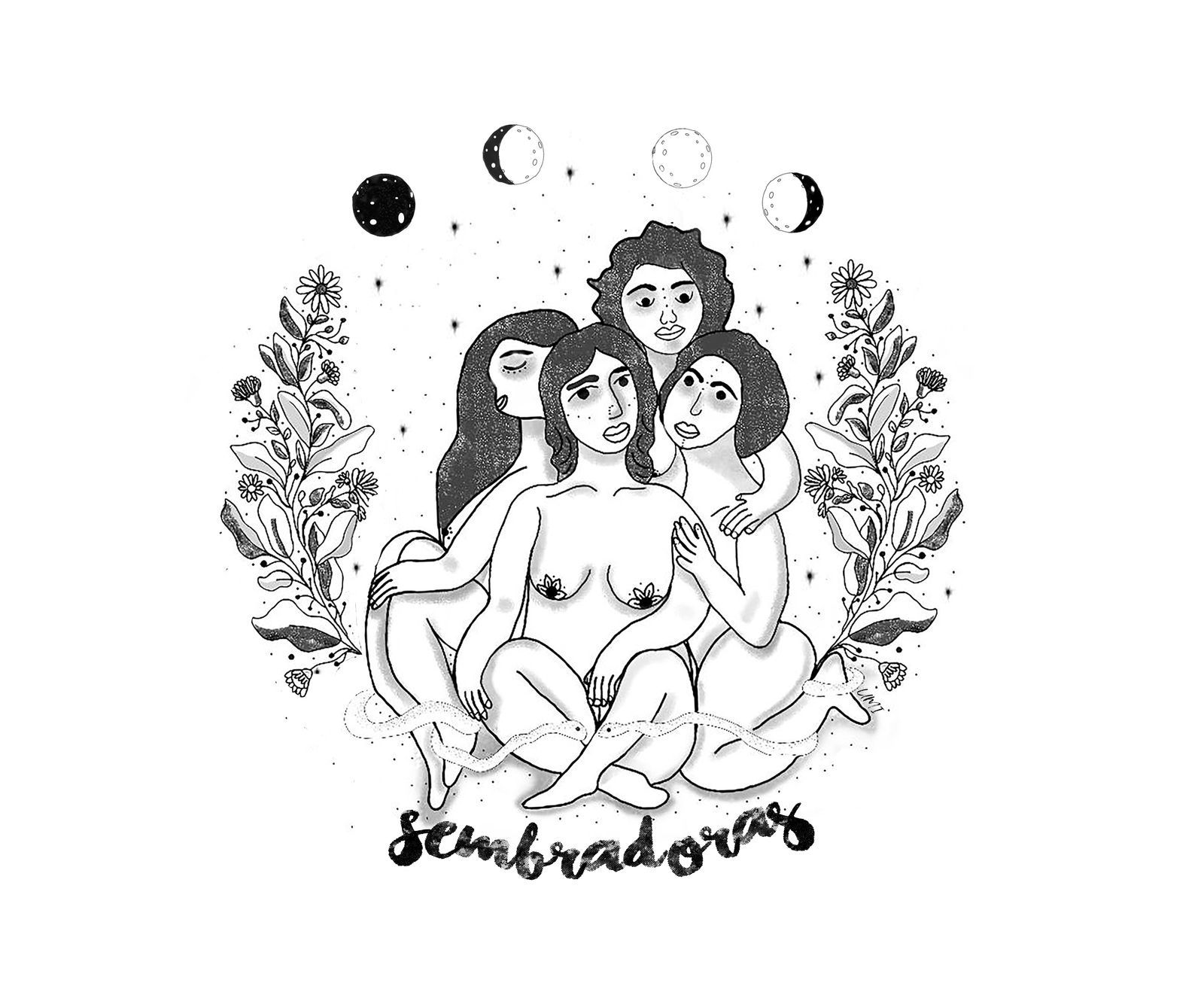 ESTAMPITA2.2 LOGO Escuela de educacion menstrual Emancipadas