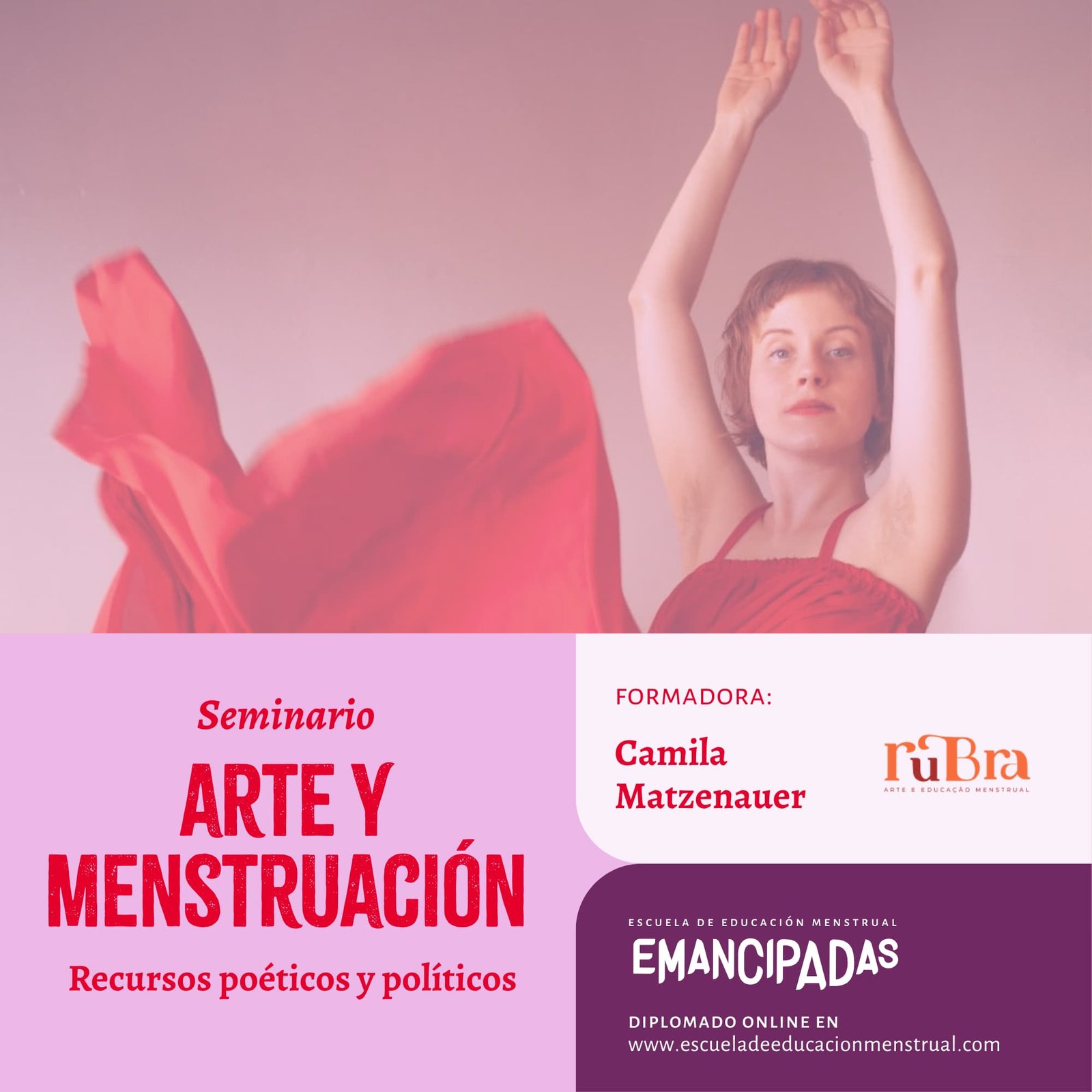 Seminario: Arte y Menstruación: Recursos poéticos y políticos